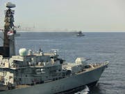 Royal Navy shadows five Russian warships near UK waters