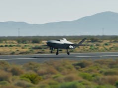 US Air Force flies new combat drone prototype