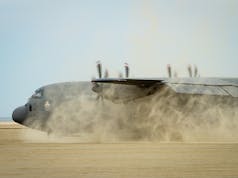 NATO warplanes land on Danish beach