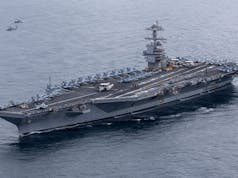 World’s most powerful warship leads NATO show of force