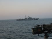 Russian warships in English Channel
