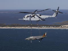 F-35B conducts vertical ‘flight’ without engine