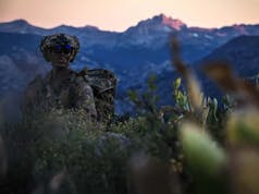 Royal Marines hone mountain warfare skills in California