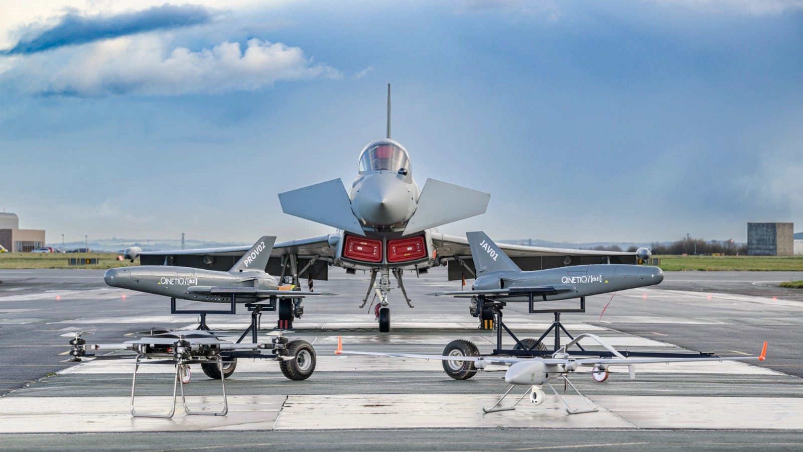 BAE, QinetiQ test crewed-uncrewed teaming in synthetic trial