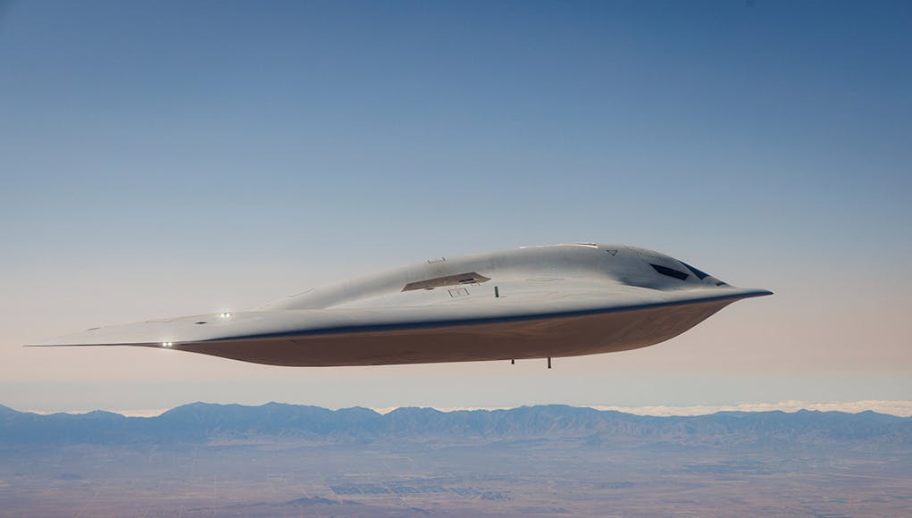 U.S. Air Force announces arrival of second B-21 test aircraft at Edwards AFB