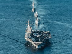 World’s most powerful warship sends message to Russia