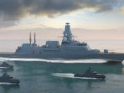 Britain in ‘early progress’ on drone warship fleet