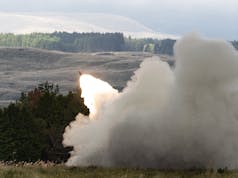 US Marines conduct HIMARS live fire near Mount Fuji