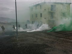 Royal Marines raid urban area in Norway