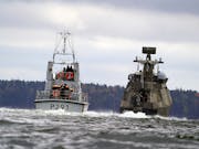 Royal Navy patrol boats wrap up Baltic deployment