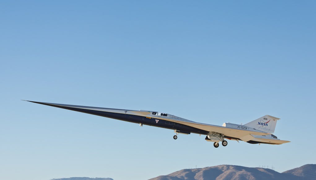 Lockheed Martin X59 First Flight