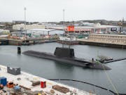 New British nuclear attack sub submerges for first time