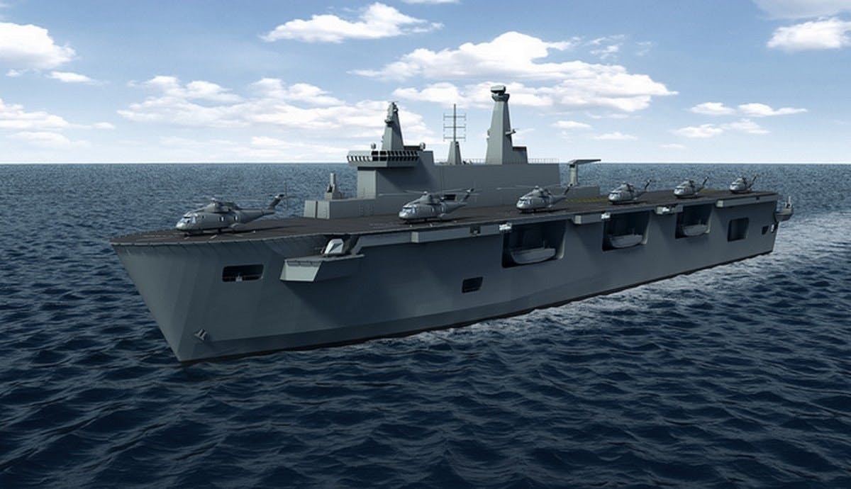 A landing helicopter dock design ‘should replace’ current amphibious assault ships says Defence Committee
