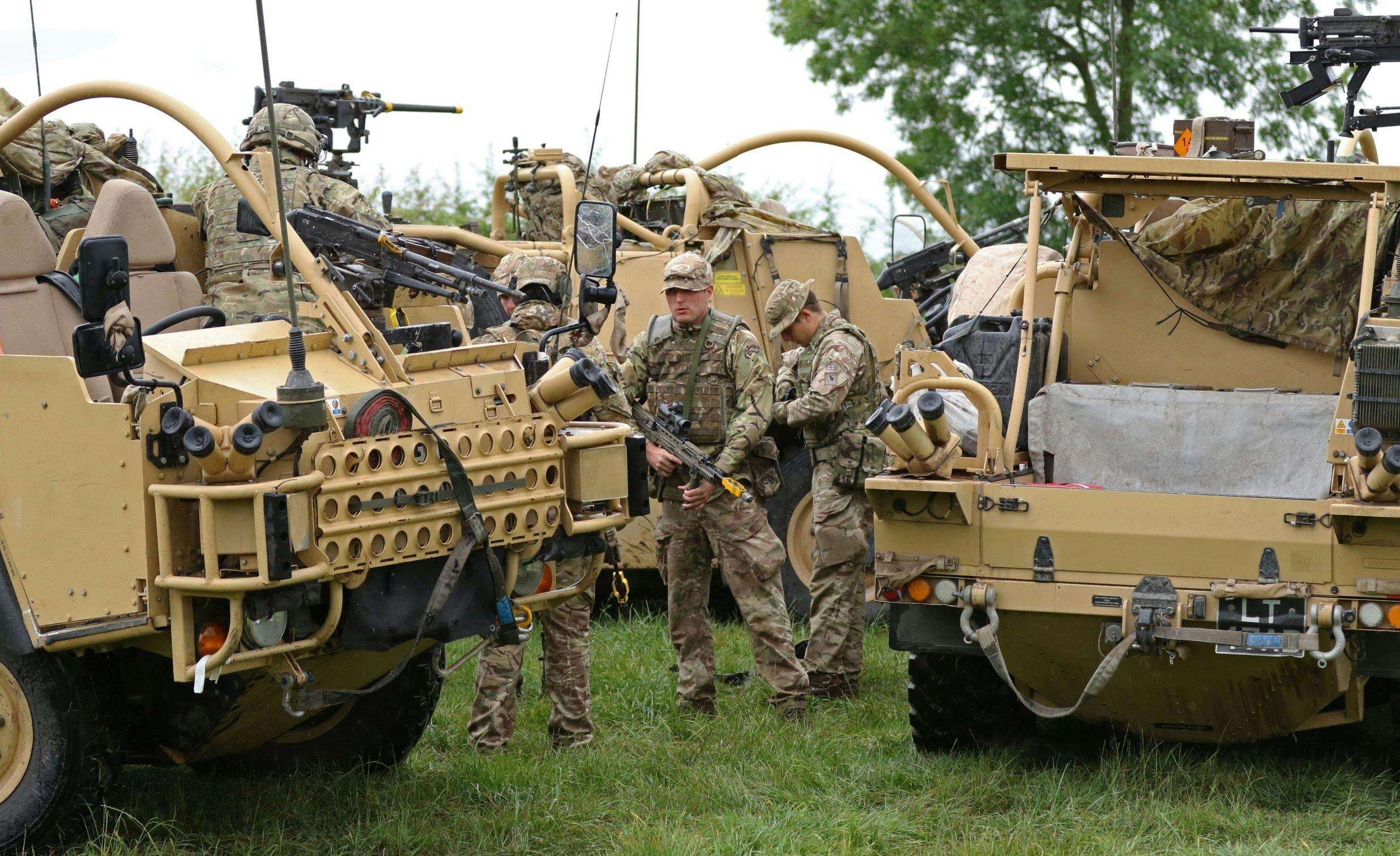 Welsh Cavalry prepare for California Exercise