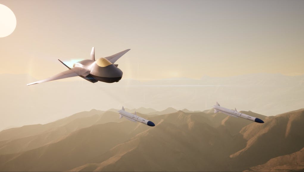 Team Tempest Future Combat Air System concept. Copyright BAE Systems.