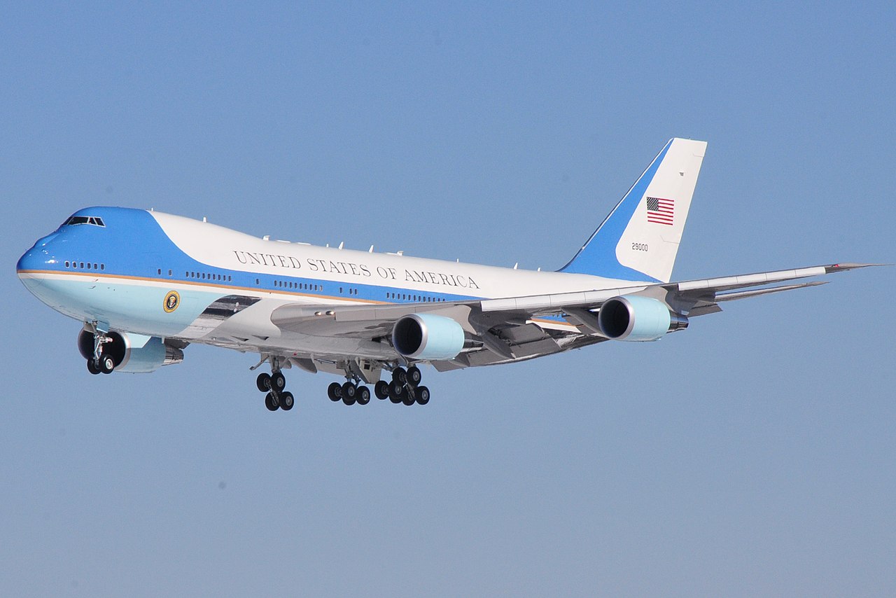 did air force one fly today