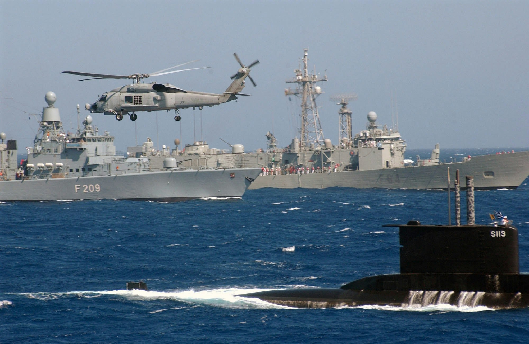 NATO ships conduct advanced training in Eastern Mediterranean