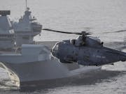 HMS Queen Elizabeth’s Merlin helicopters to exercise with US Navy