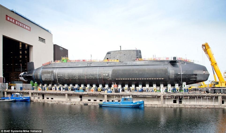 Britain launches nuclear submarine