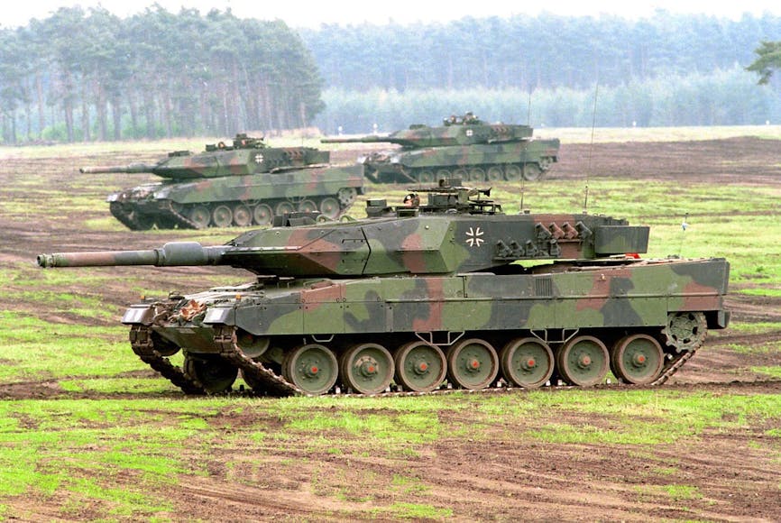 German short on tanks and combat aircraft NATO Mission