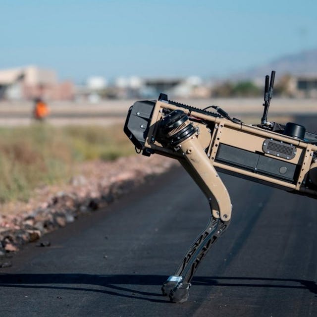 Robot dogs to enhance security at U.S. Air Force Base