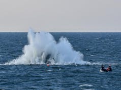 NATO vessels find shipwreck while clearing 27 mines