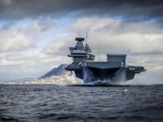 The impact of HMS Queen Elizabeth on British international relations