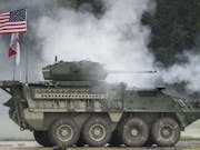 US Army soldiers in Europe test Stryker cannon, Javelin system