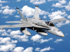 F/A-18C Hornet crashes during training in Nevada, US