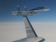 Sweden lodges protest after Russian jet comes within 20m of Swedish aircraft