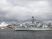 HMS Sutherland arrives in Sydney