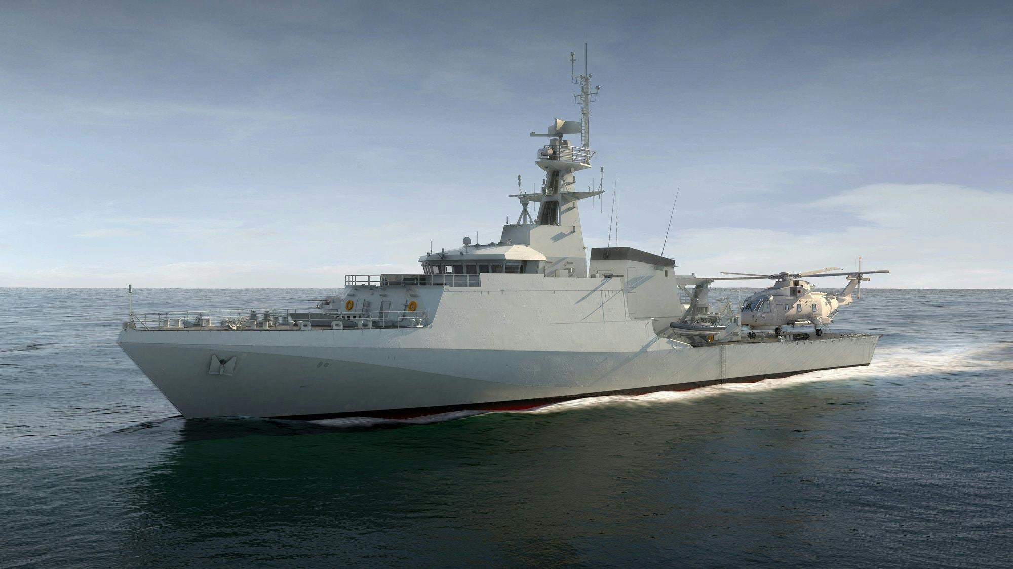 HMS Medway handed over to Royal Navy