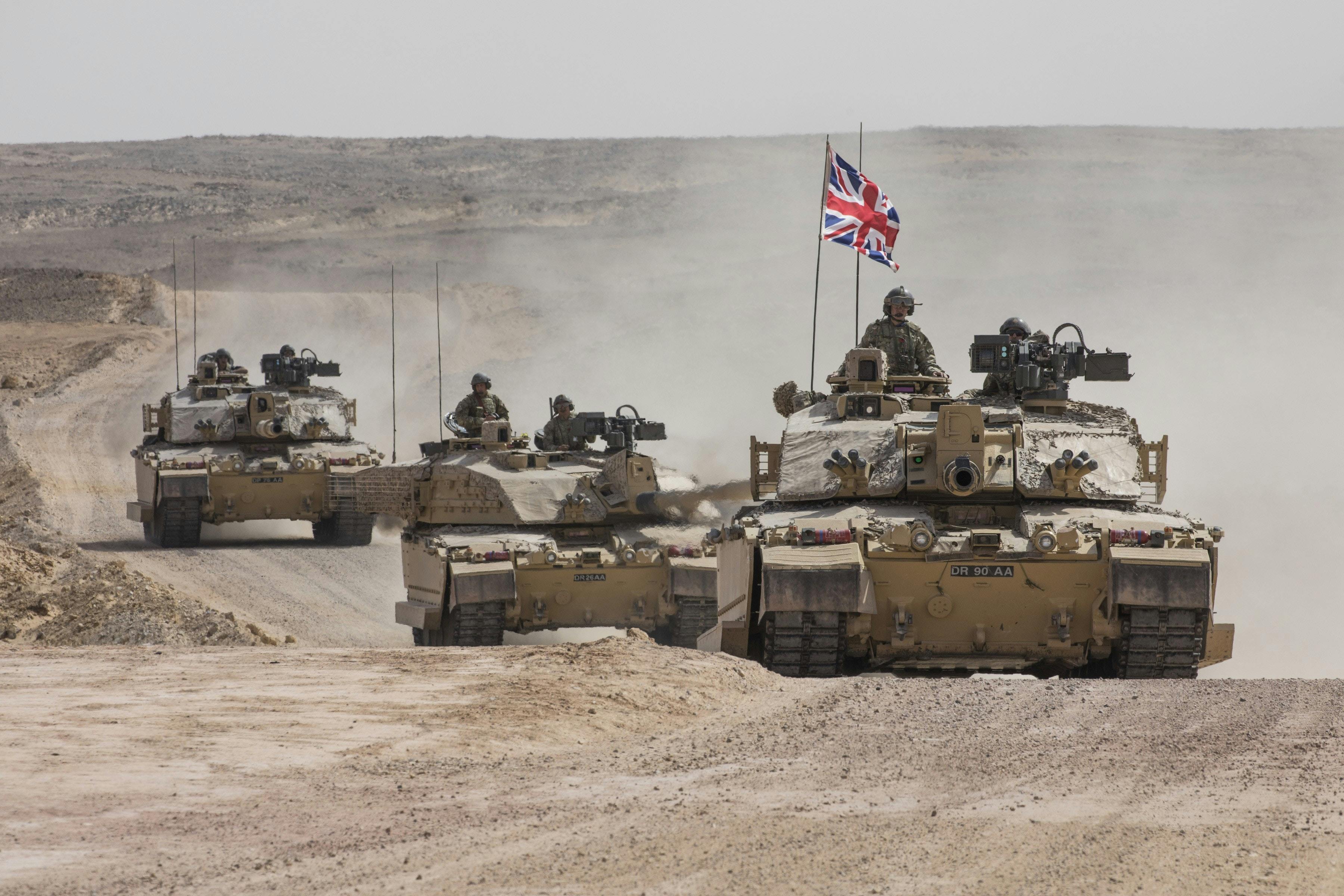 Reserves Take Challenger 2 Tanks For A Spin