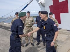 British medics deploy to American hospital ship for Pacific Partnership deployment