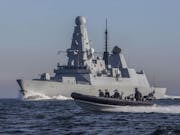 British Destroyer seizes £3.3m worth of drugs
