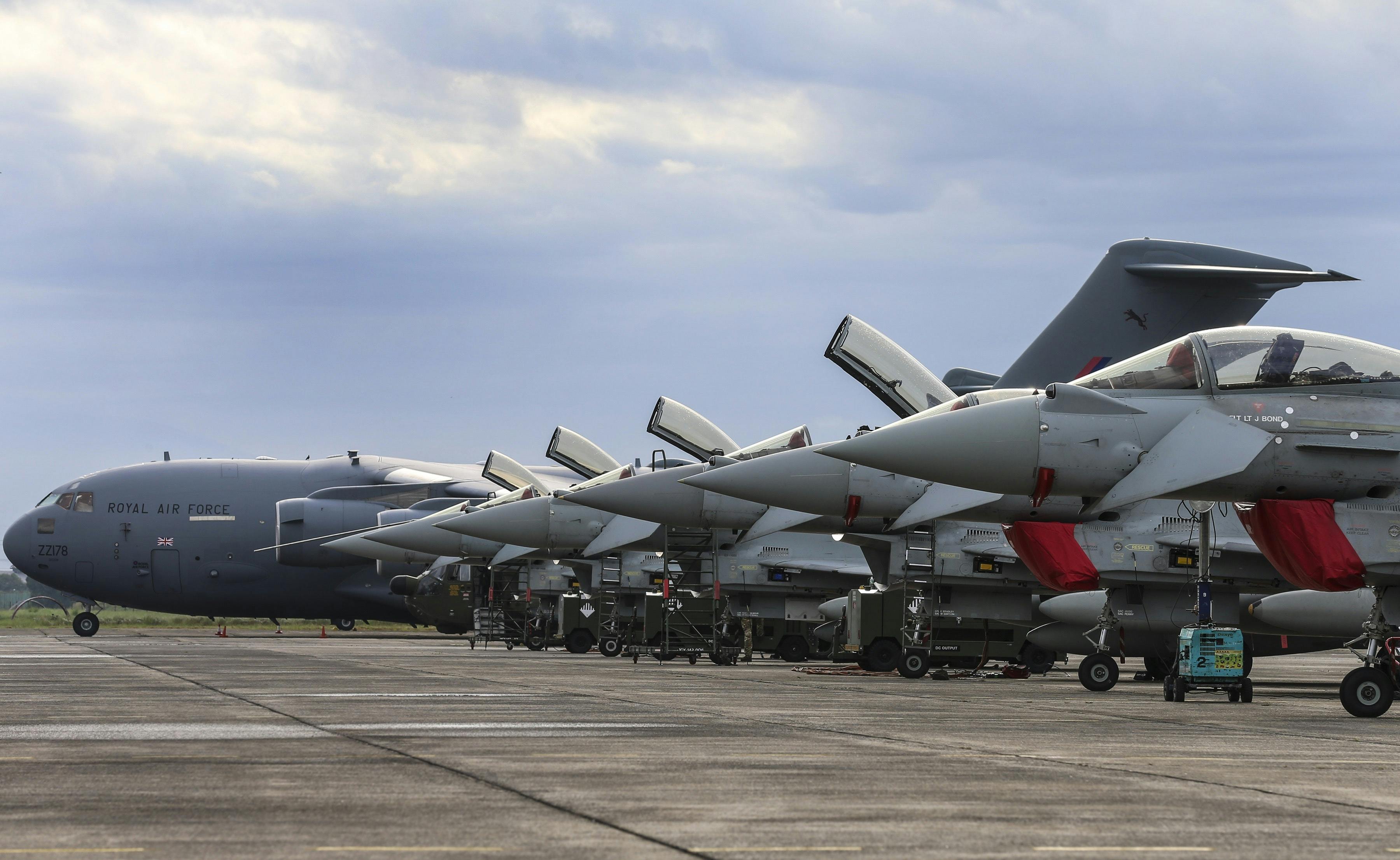 Oct. 10: First plane with 'advanced' US ammo lands at airbase