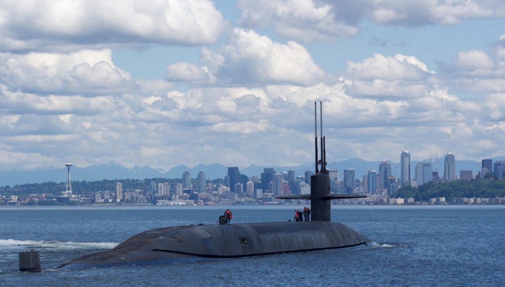 USS Nebraska (SSBN 739) Departs PSNS & IMF for Sea Trials