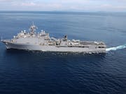 US warship quarantined at sea due to virus