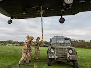 Soldiers and aircrew practice key battlefield skills