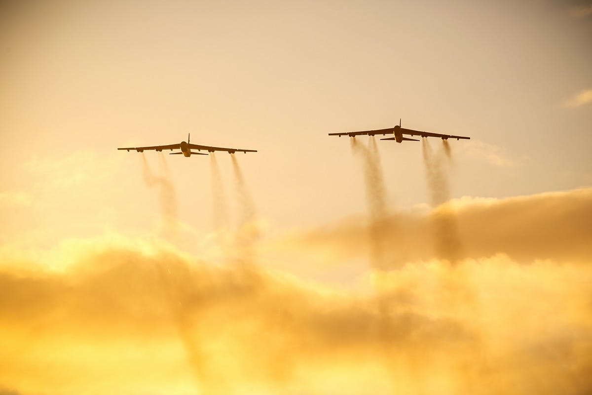 American B-52 bombers overfly Estonia in message to Russia