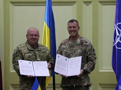 NATO signs letter of cooperation with Ukraine Land Forces Command