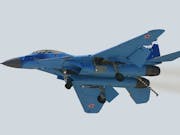Russian jet crashes in the Mediterranean Sea while trying to land on carrier