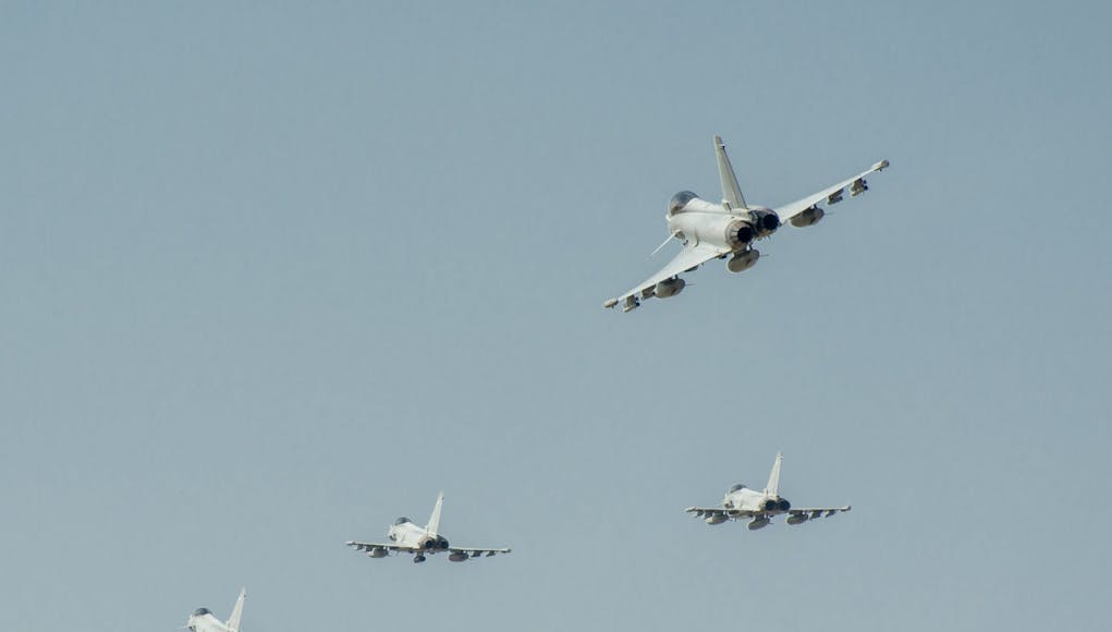 RAF TYPHOONS HAND OVER NATO ROMANIA DUTIES TO CANADA