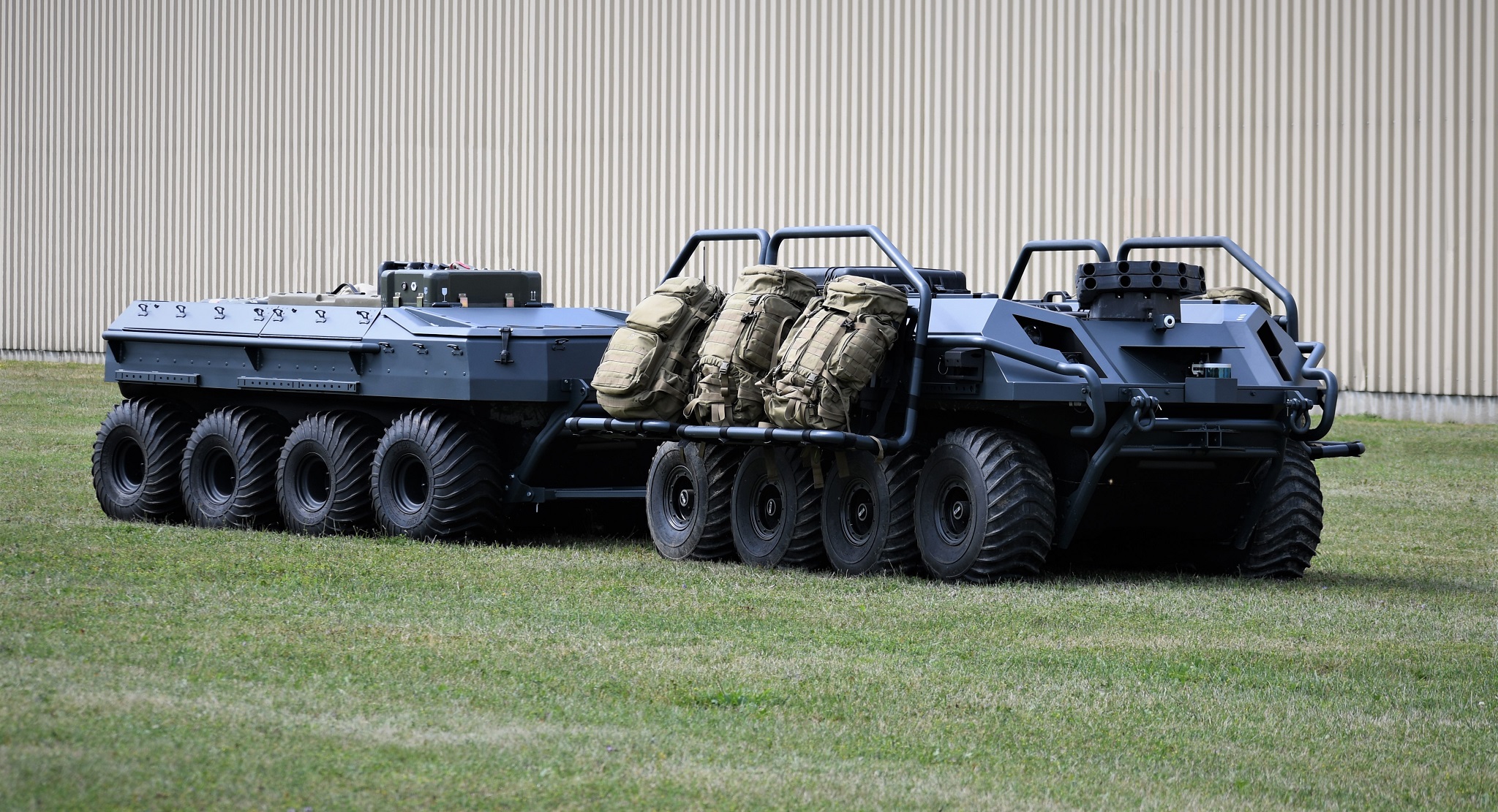 UK purchases procures Rheinmetall Mission Master unmanned cargo vehicles
