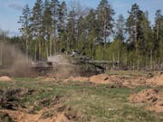 IN PICTURES: British troops in Estonia taking part in Exercise Spring Storm