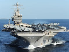 First female commanding officer for US aircraft carrier