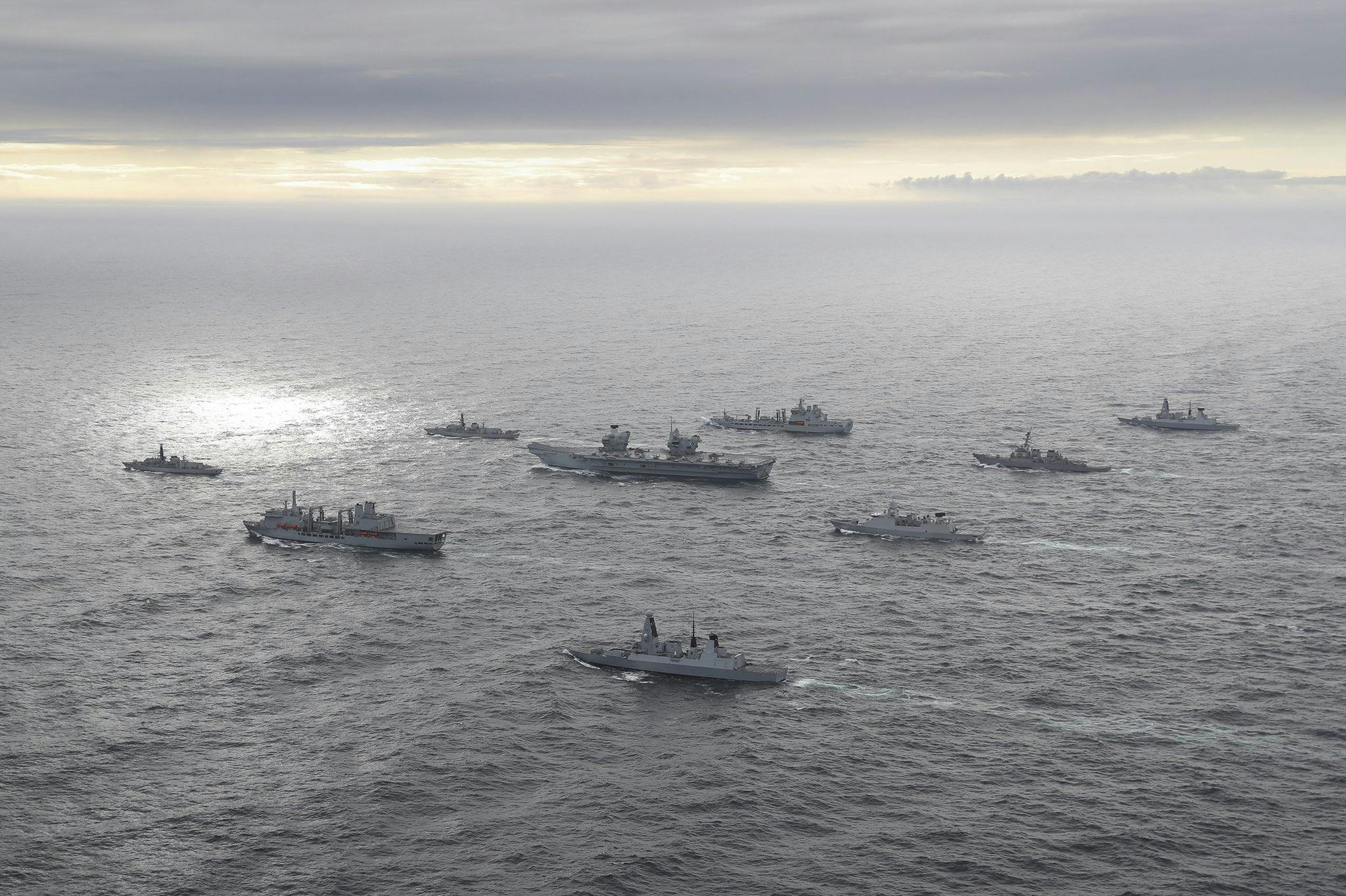 British Carrier Strike Group to deploy to Pacific next year