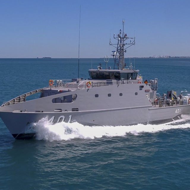 Papua New Guinea commissions first of new generation patrol boats