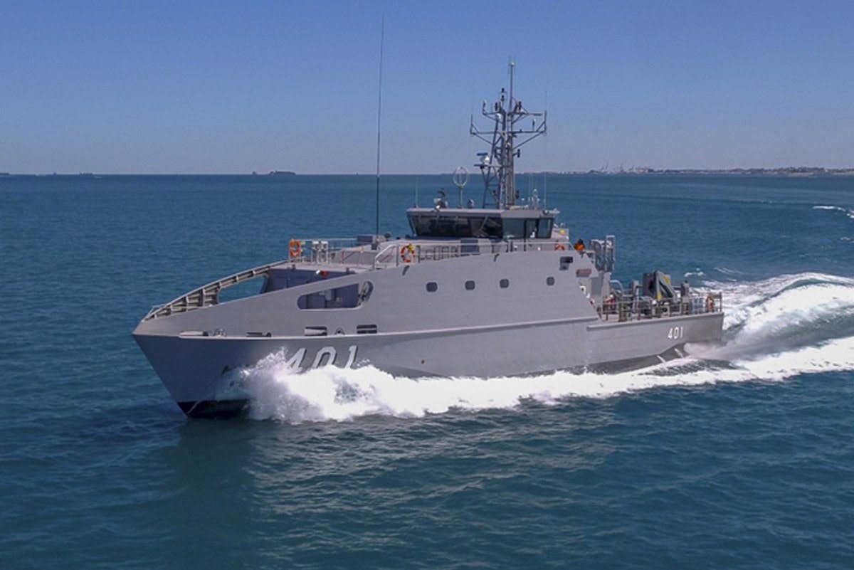 Papua New Guinea commissions first of new generation patrol boats