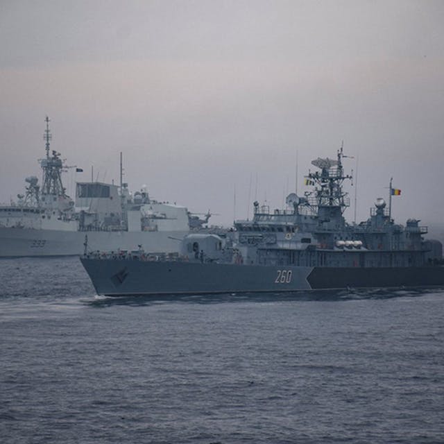 Standing NATO Maritime Group Two warships visit Georgia
